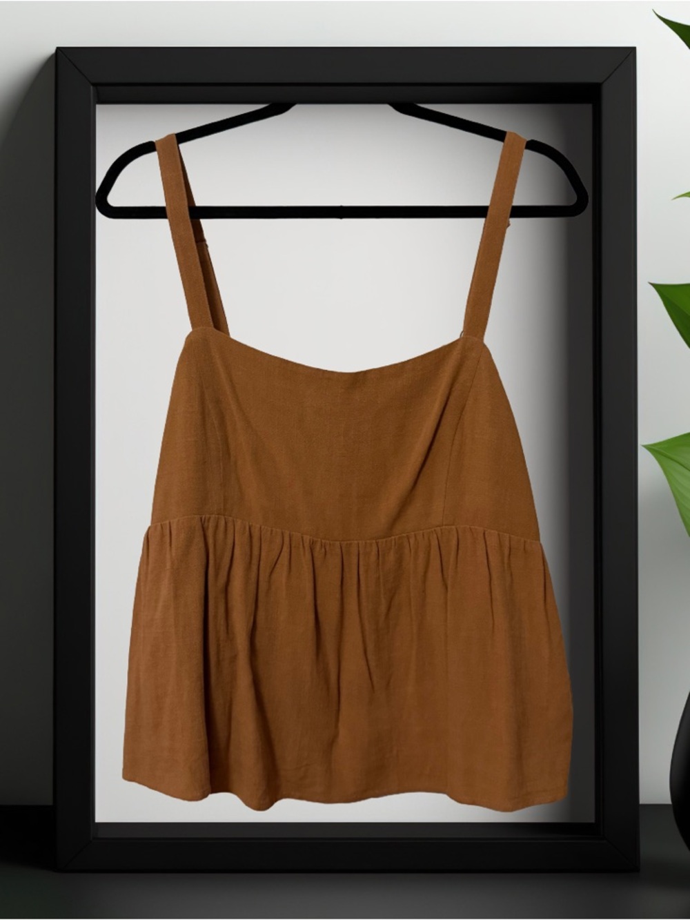 BOGO! Tan Babydoll Camisole